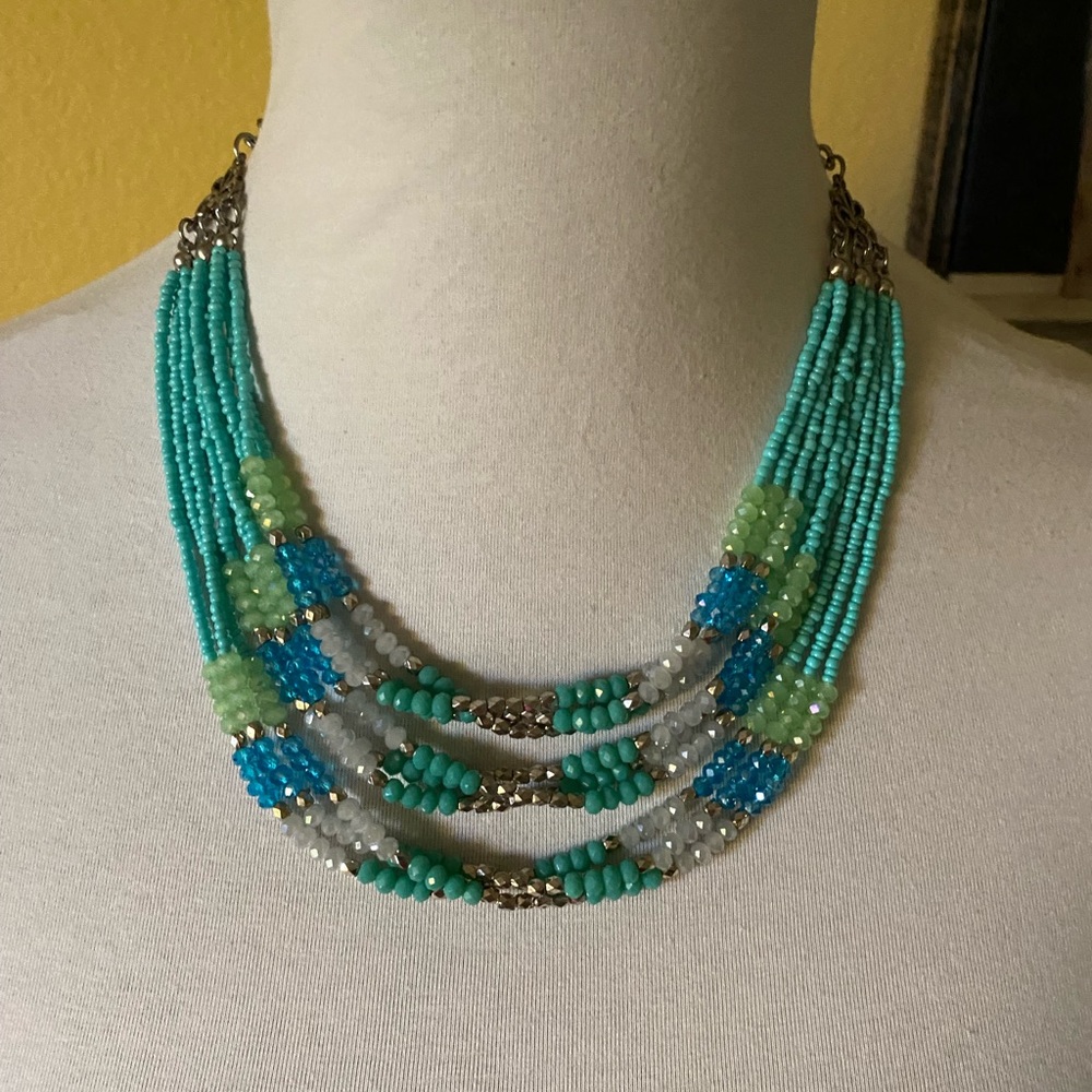 Beaded Necklace 16-18”